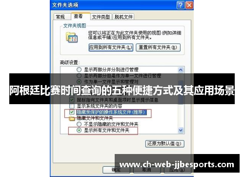 阿根廷比赛时间查询的五种便捷方式及其应用场景
